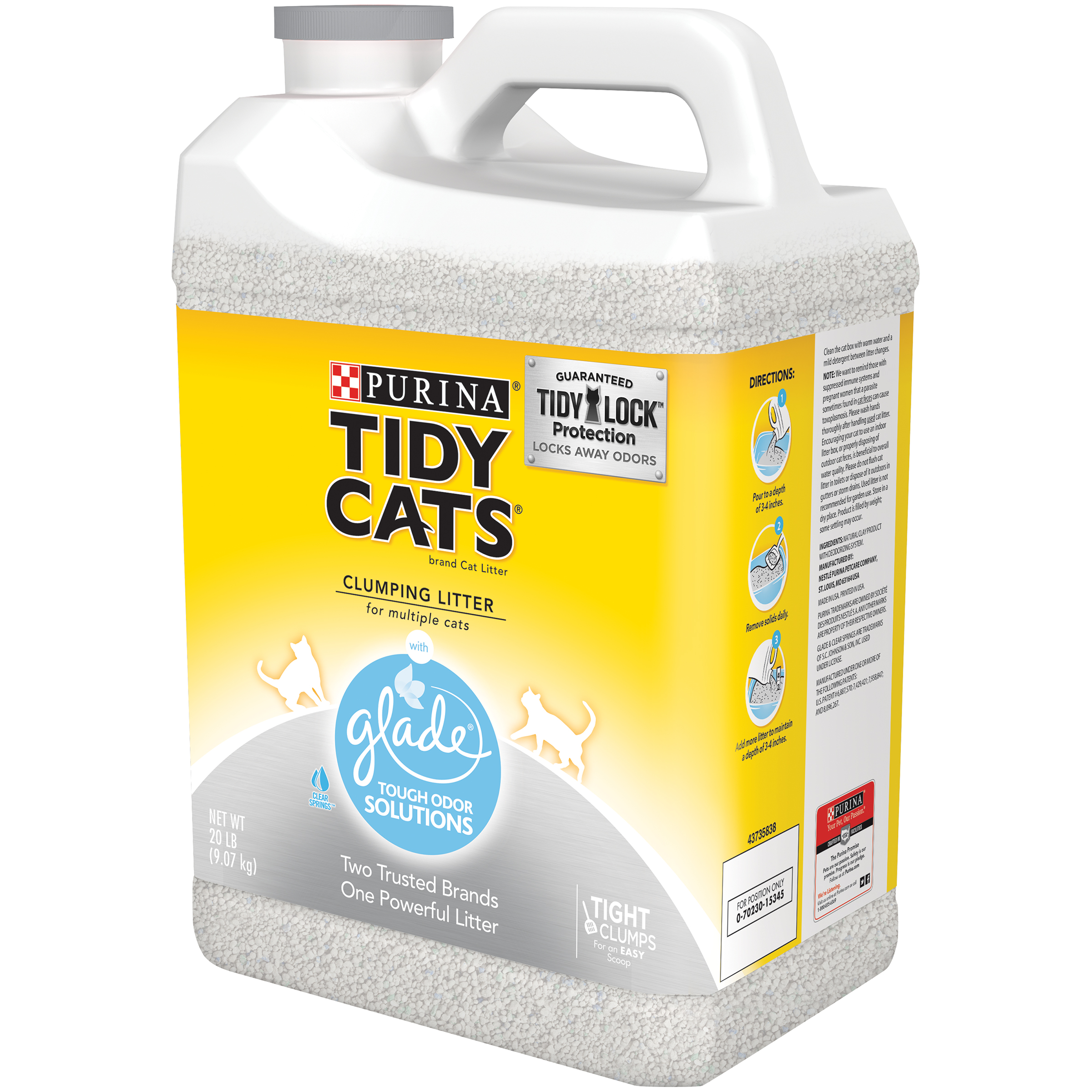 tidy cats 20 lb jug