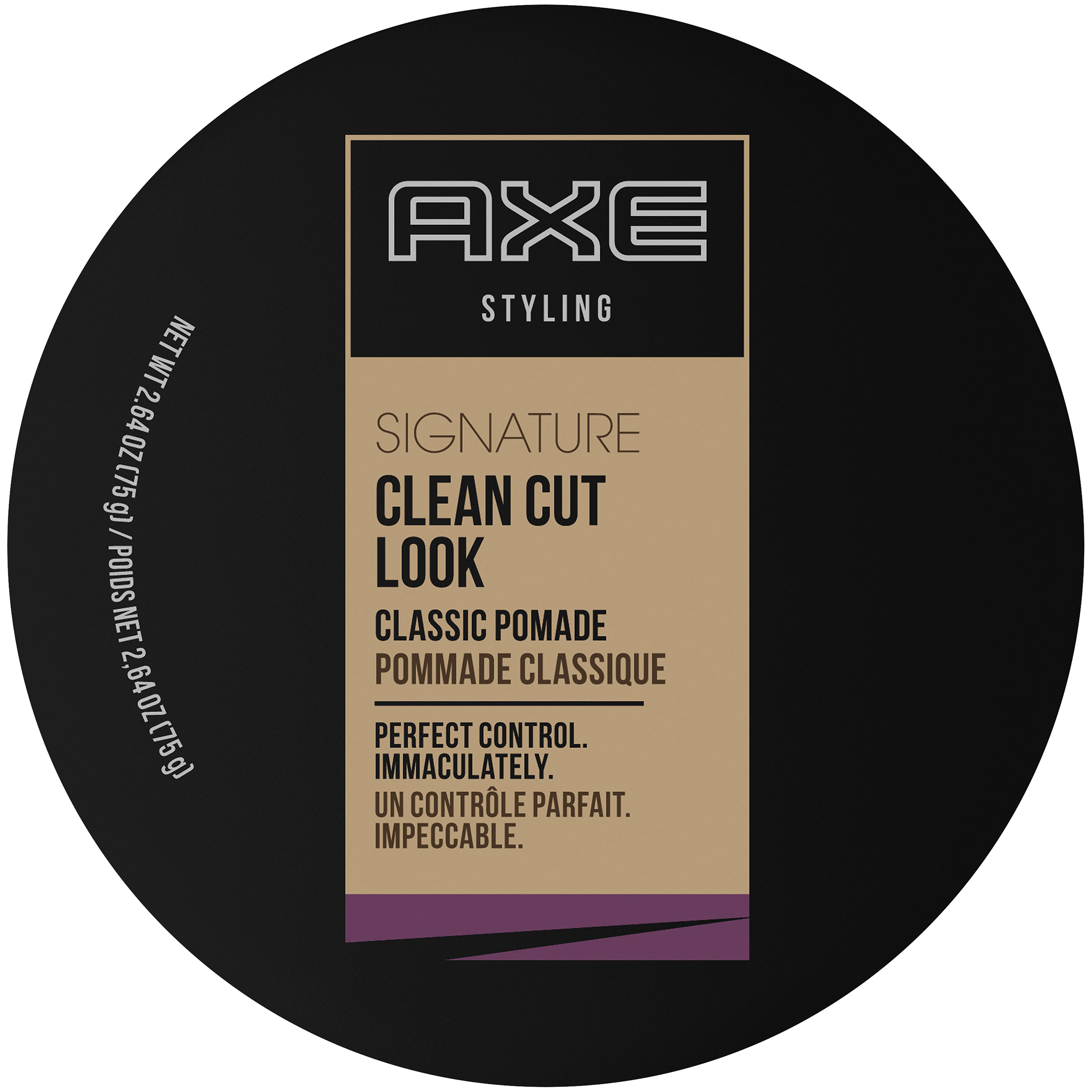 AXE Pomade, Clean-Cut Look, Refined, 2.64 oz (75 g)