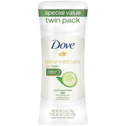 Dove Advanced Care Antiperspirant Deodorant Stick for Women, Cool Essentials, for 48 Hour Protection And Soft And Comfortable Un