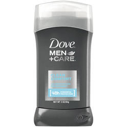Dove Men Plus Care Clean Comfort Antiperspirant Deodorant by Dove for Men - 3 oz Deodorant Stick