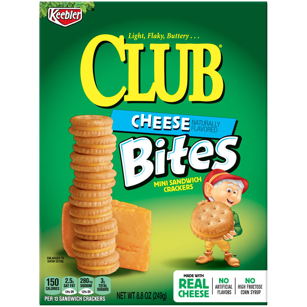 Keebler Club Crackers Cheddar Bites 8.8oz
