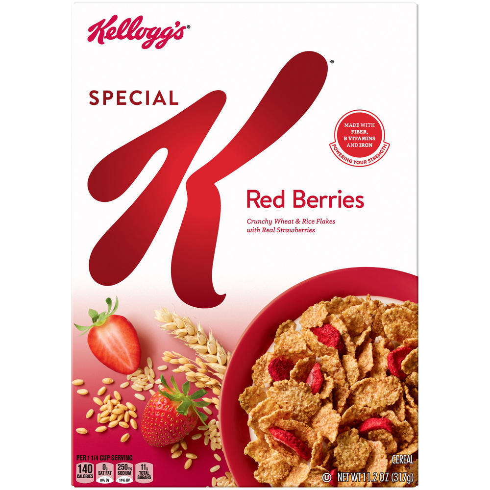 Kellogg's Cereal, Red Berries, 11.2 oz (317 g)