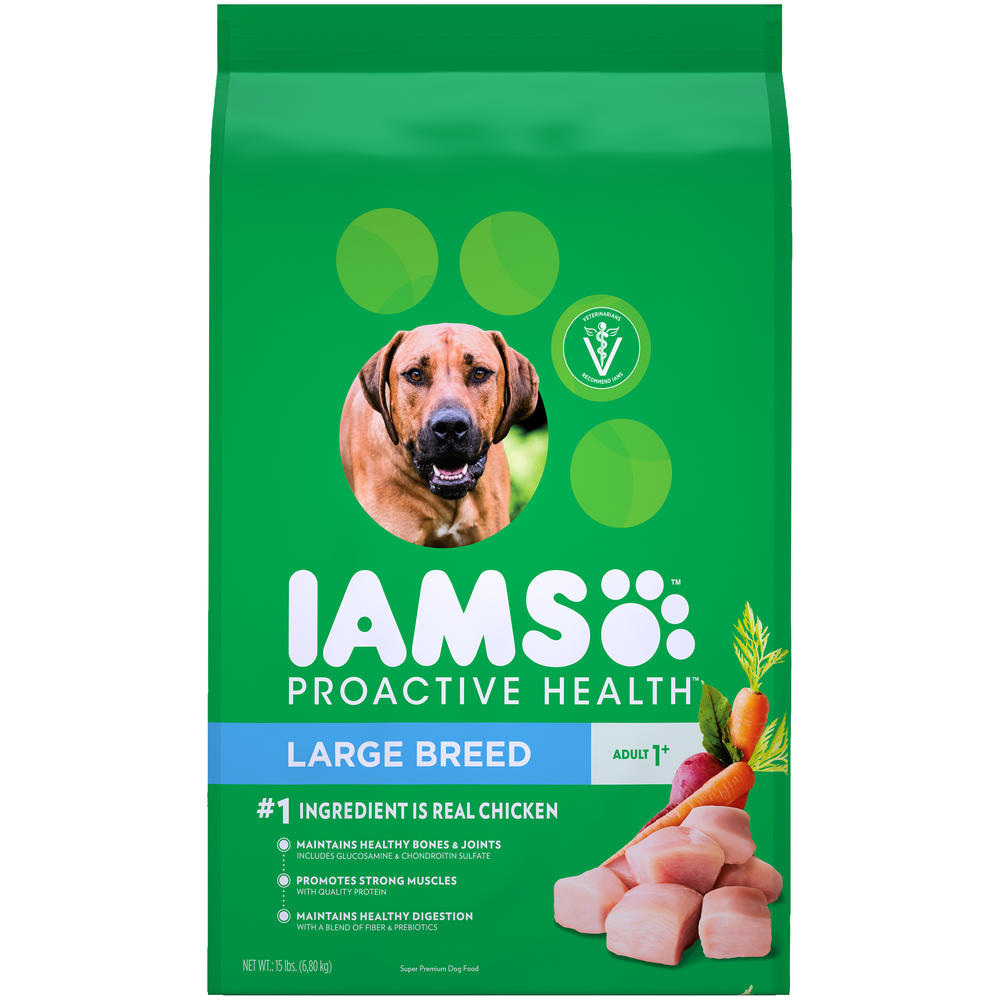 Iams Pro-Active Health Dog Dry Food Large Breed 15 lbs