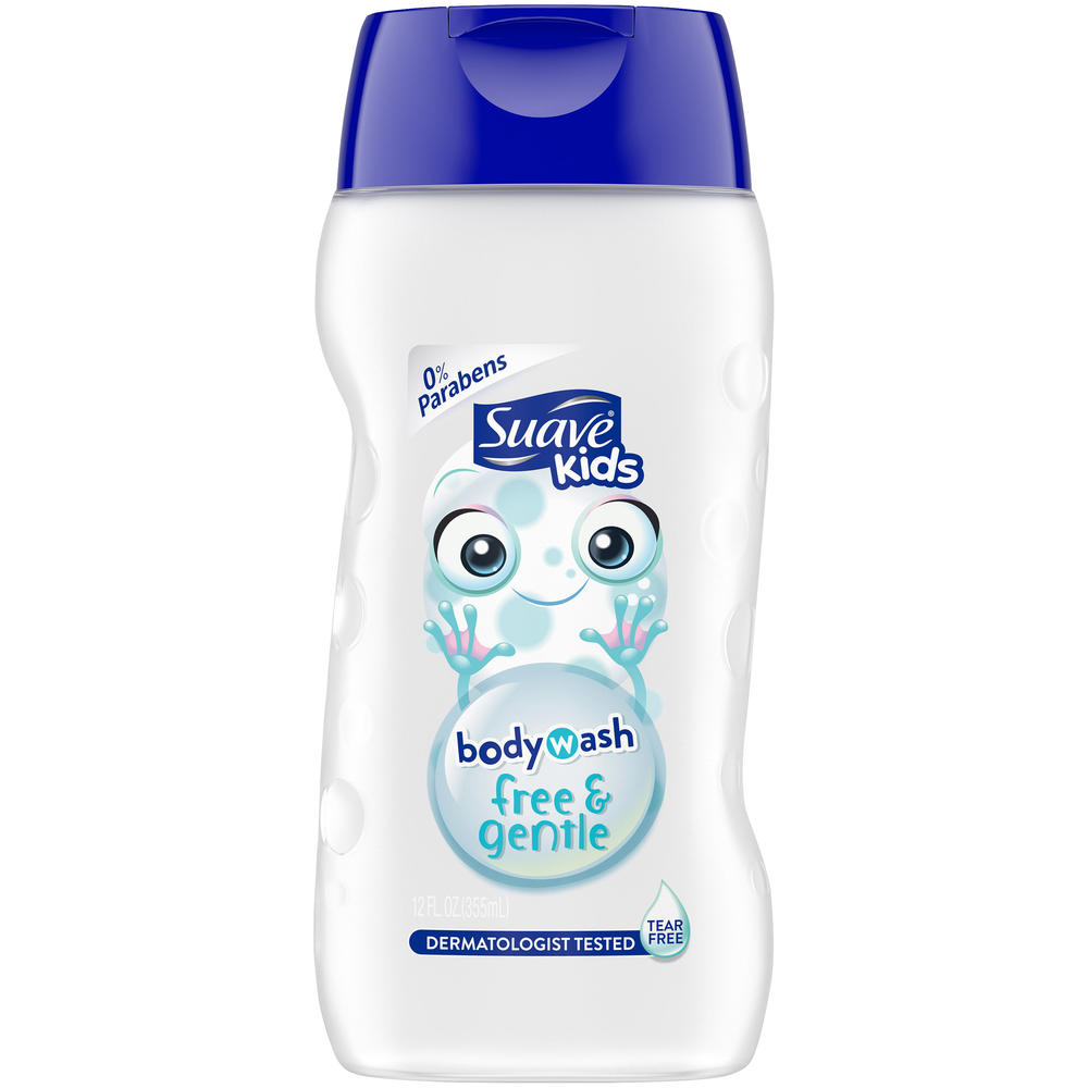 Suave Kids Body Wash, Free and Gentle, 12 fl oz (355 ml)