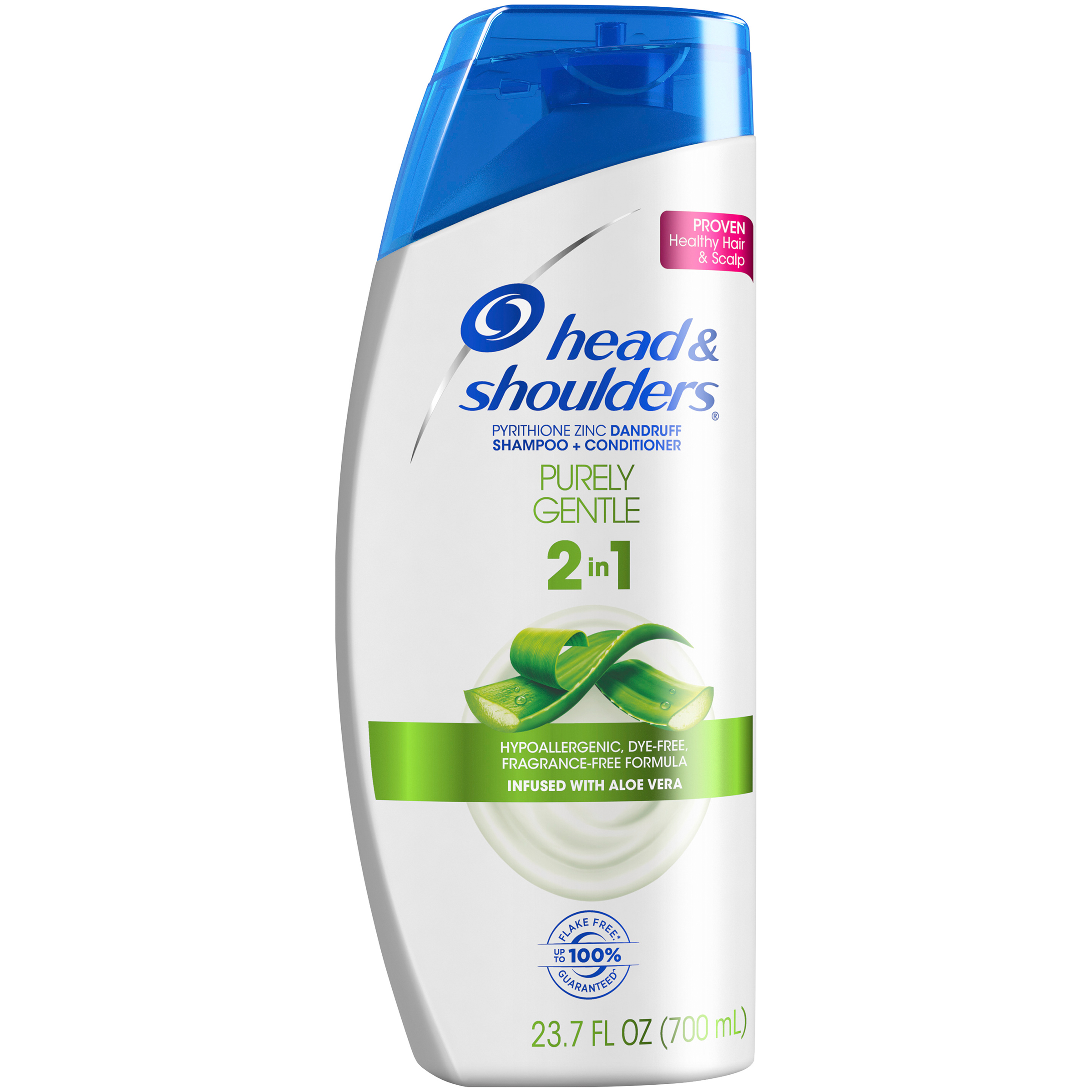 Head & Shoulders Purely Gentle Scalp Care 2-In-1 Dandruff Shampoo And Conditioner, 23.7 fl oz