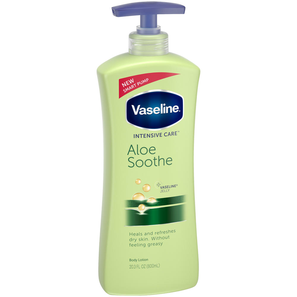 Vaseline Aloe Fresh Body Lotion, Hydrating, 24.5 fl oz (725 ml)