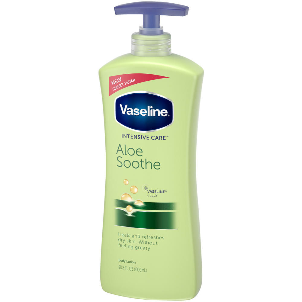 Vaseline Aloe Fresh Body Lotion, Hydrating, 24.5 fl oz (725 ml)