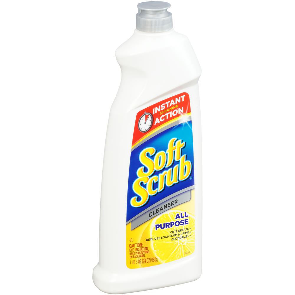 Soft Scrub Cleanser, Lemon, 26 oz (1 lb 10 oz) 737 g