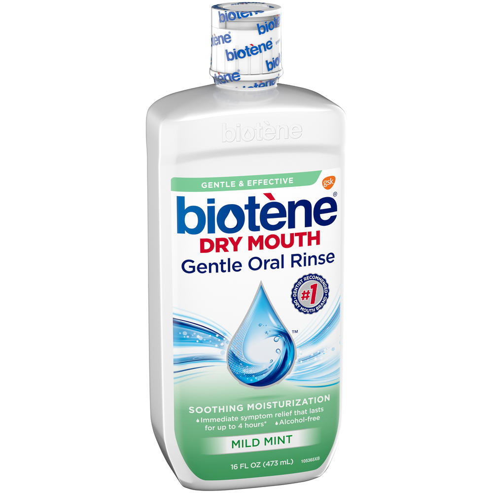 Biotene Biot&#232;ne&#174; Dry Mouth Mild Mint Gentle Oral Rinse 16 fl. oz. Bottle