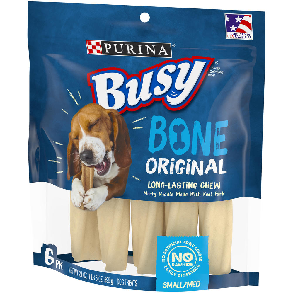 Busy Bone Mini Chewbones Dog Treats - 6 Pack, 6.5 oz. Bag