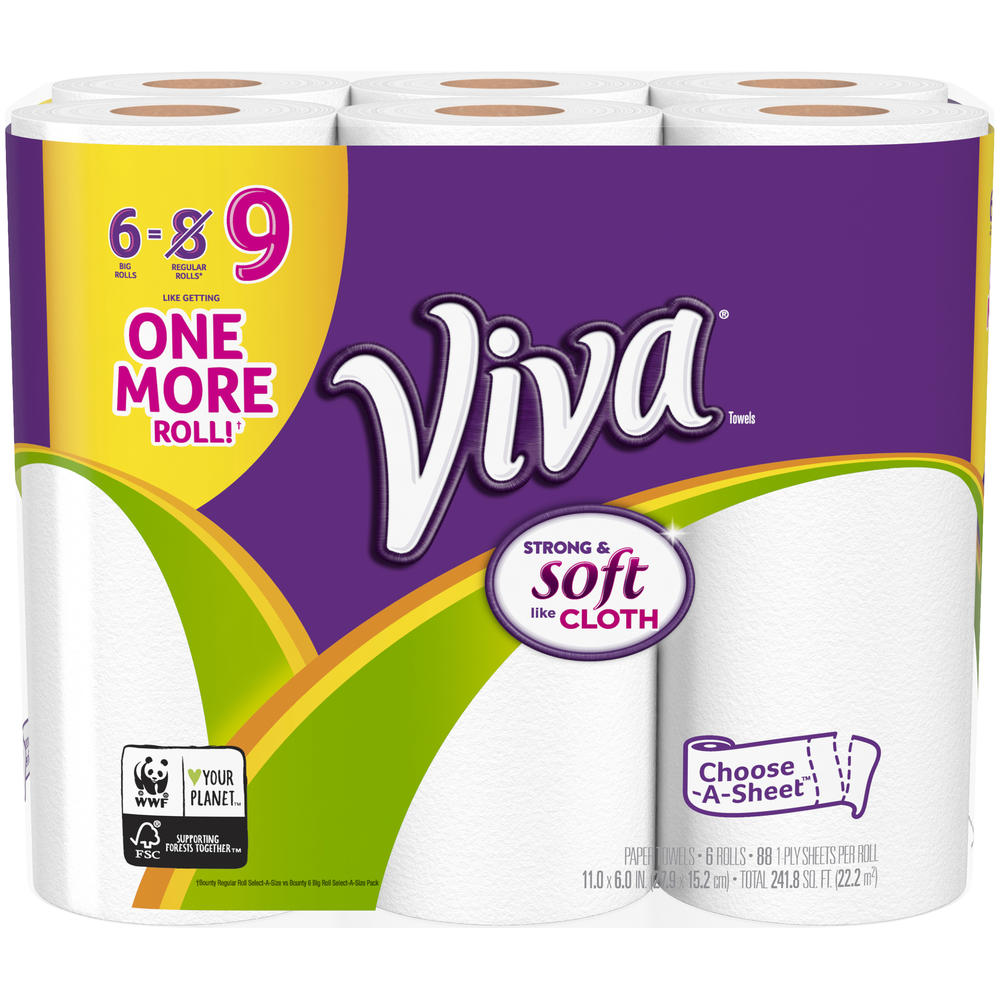 Viva ® Big Roll Choose-A-Sheet™ Towels