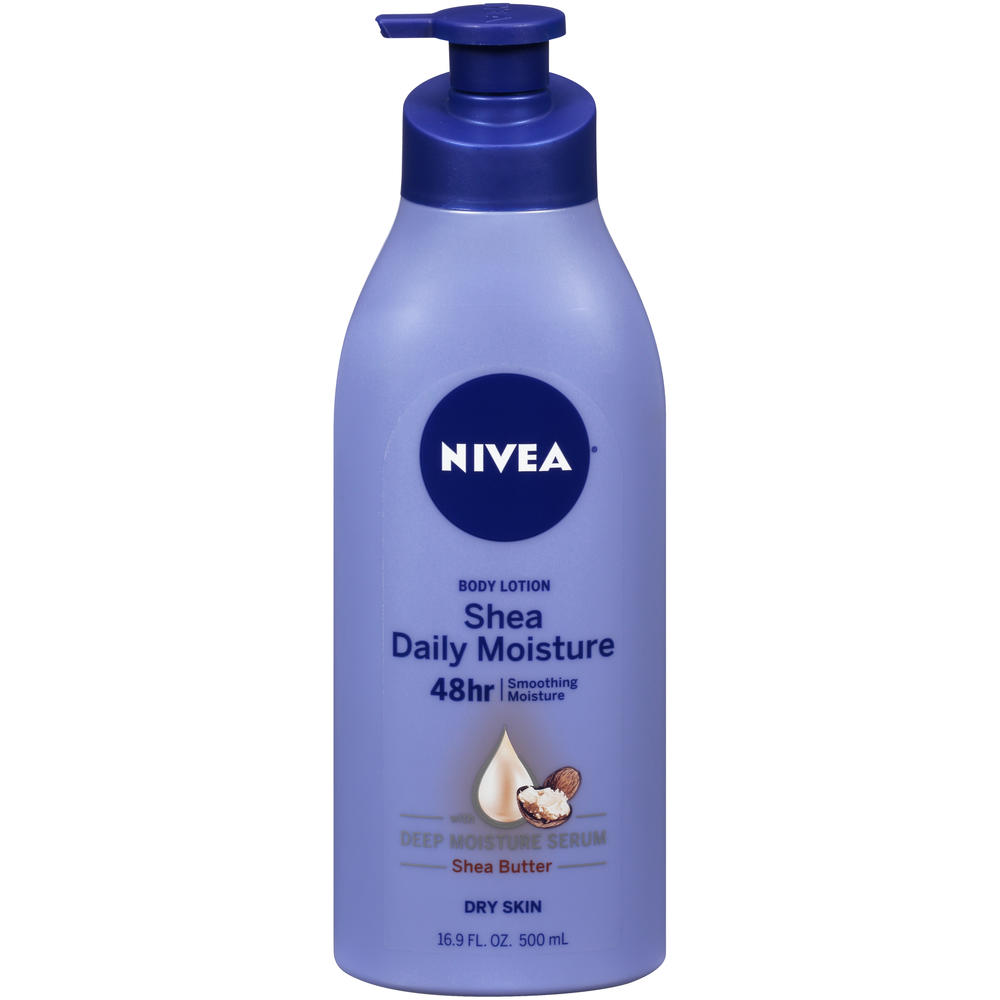 Nivea Body Lotion, Smooth Sensation, Dry Skin, 16.9 fl oz (500 ml)