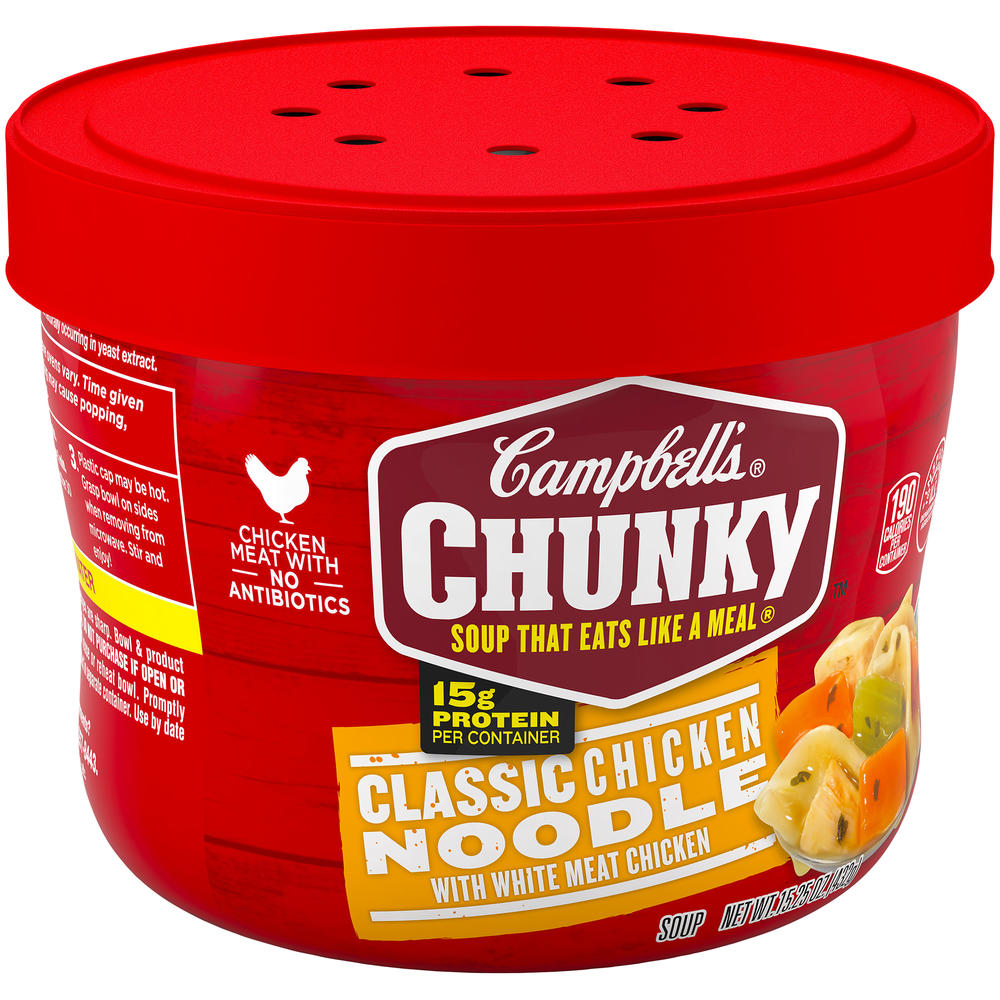 Campbell's Chunky Soup, Classic Chicken Noodle, 15.25 oz (432 g)
