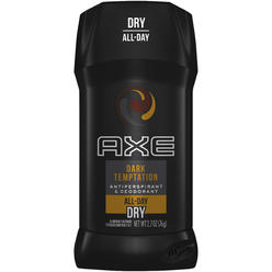 AXE Dual Action Antiperspirant Stick for Long Lasting Freshness Dark Temptation All Day Fresh Scent 48 Hour Anti Sweat Mens Deod
