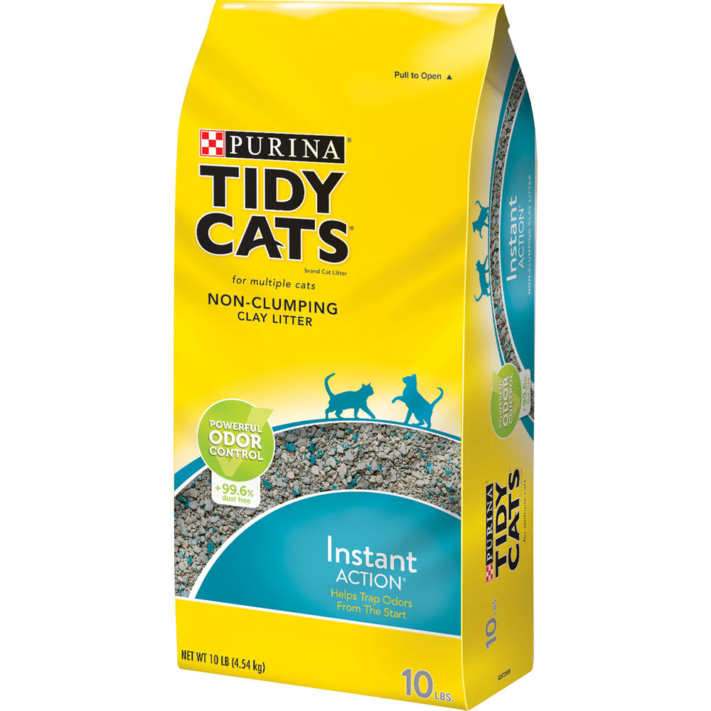 Tidy Cats Cat Box Filler, for Multiple Cats, 10 lb (4.54 kg)
