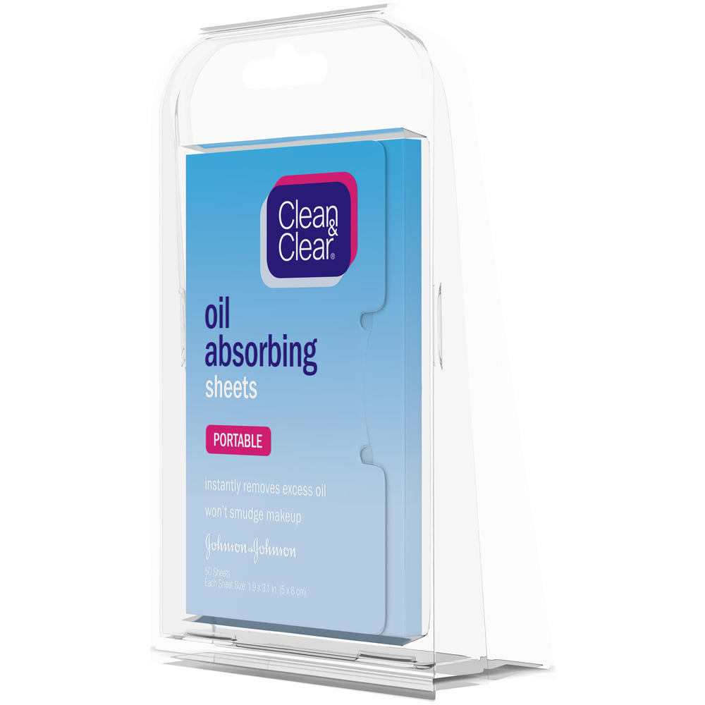 Clean & Clear Oil Absorbing Sheets, 50 sheets