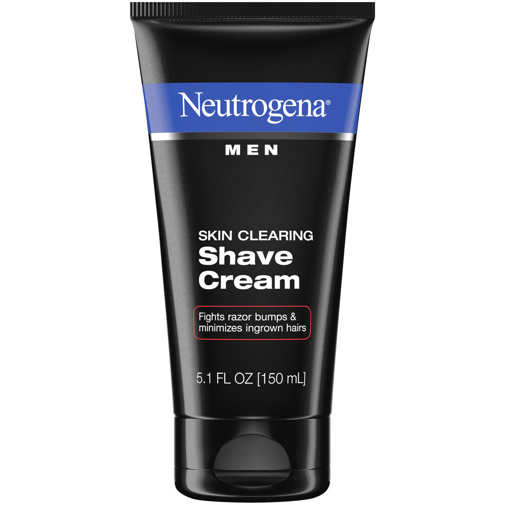 Neutrogena Men Shave Cream, Skin Clearing, 5.1 fl oz (150 ml)