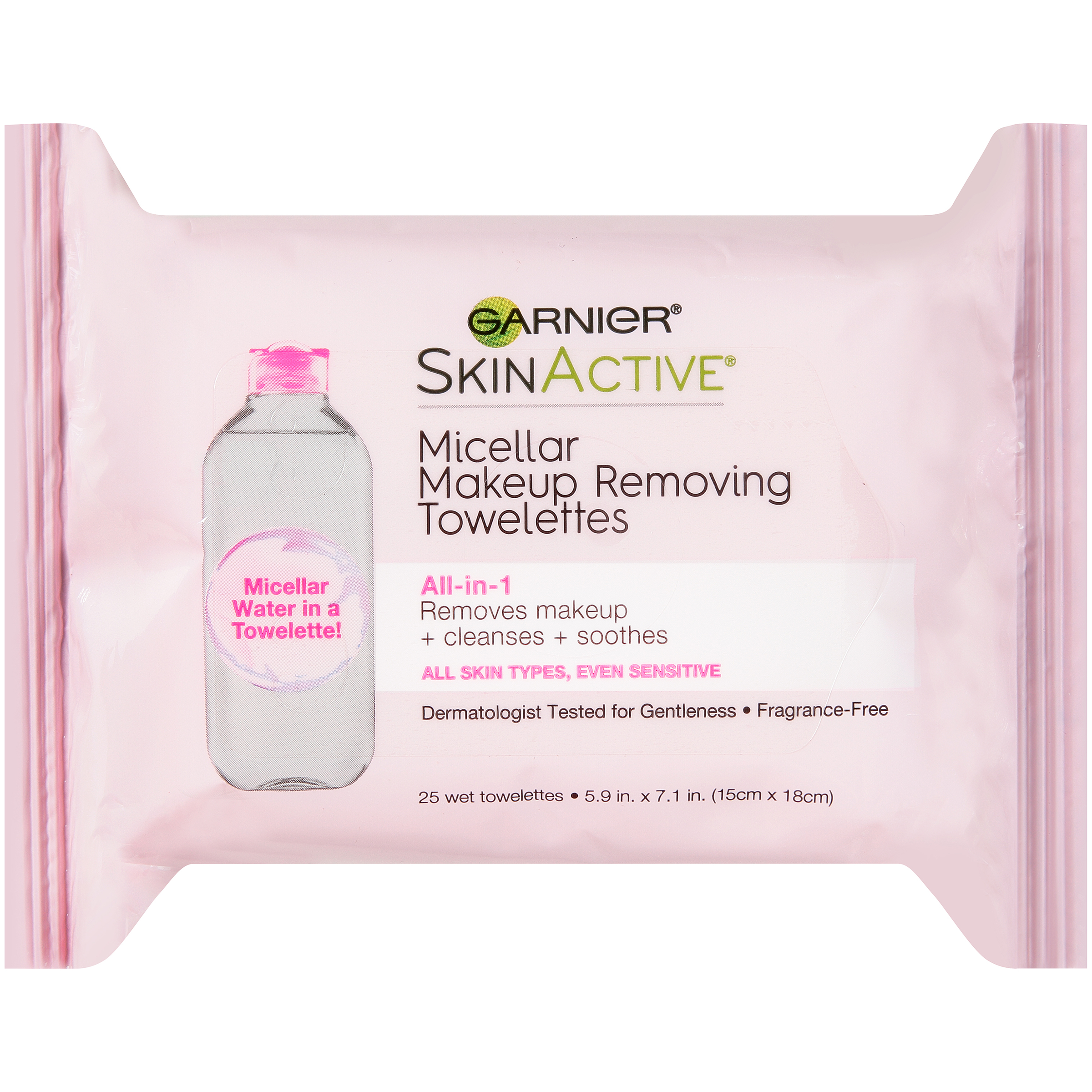 Garnier Micellar Makeup Remover Wipes, Size: 1 Garnier Micellar Makeup Remover Wipes, Size: 1