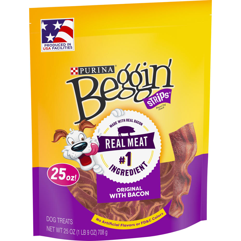 Beggin Strips Bacon Flavor Dog Snacks 25 oz. Bag