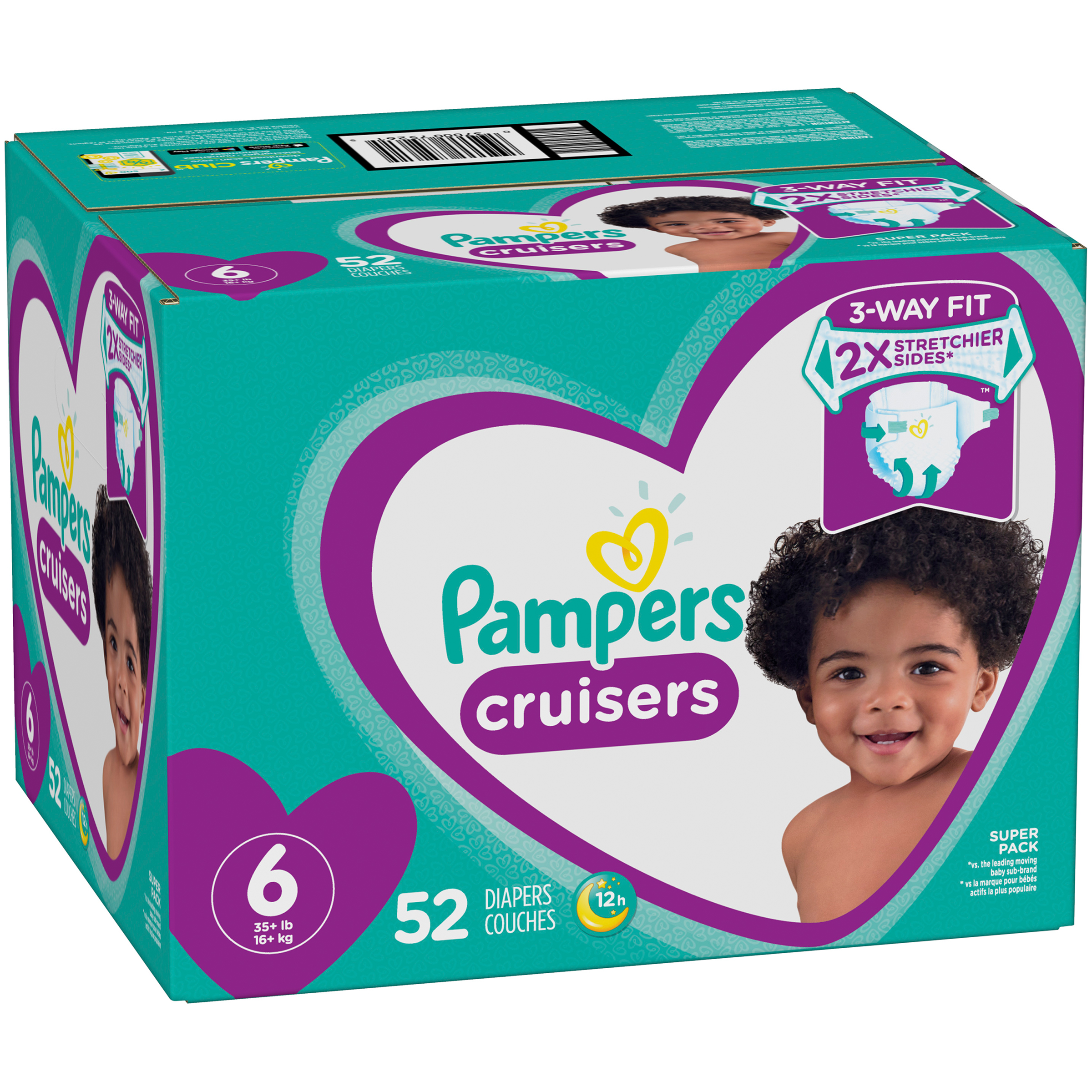 pampers cruisers diapers size 6