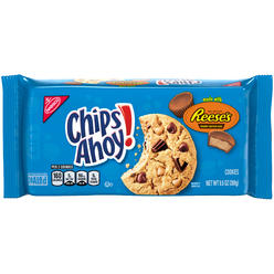 Chips Ahoy! Reeses Peanut Butter Cup Cookies. 9.5 Ounce