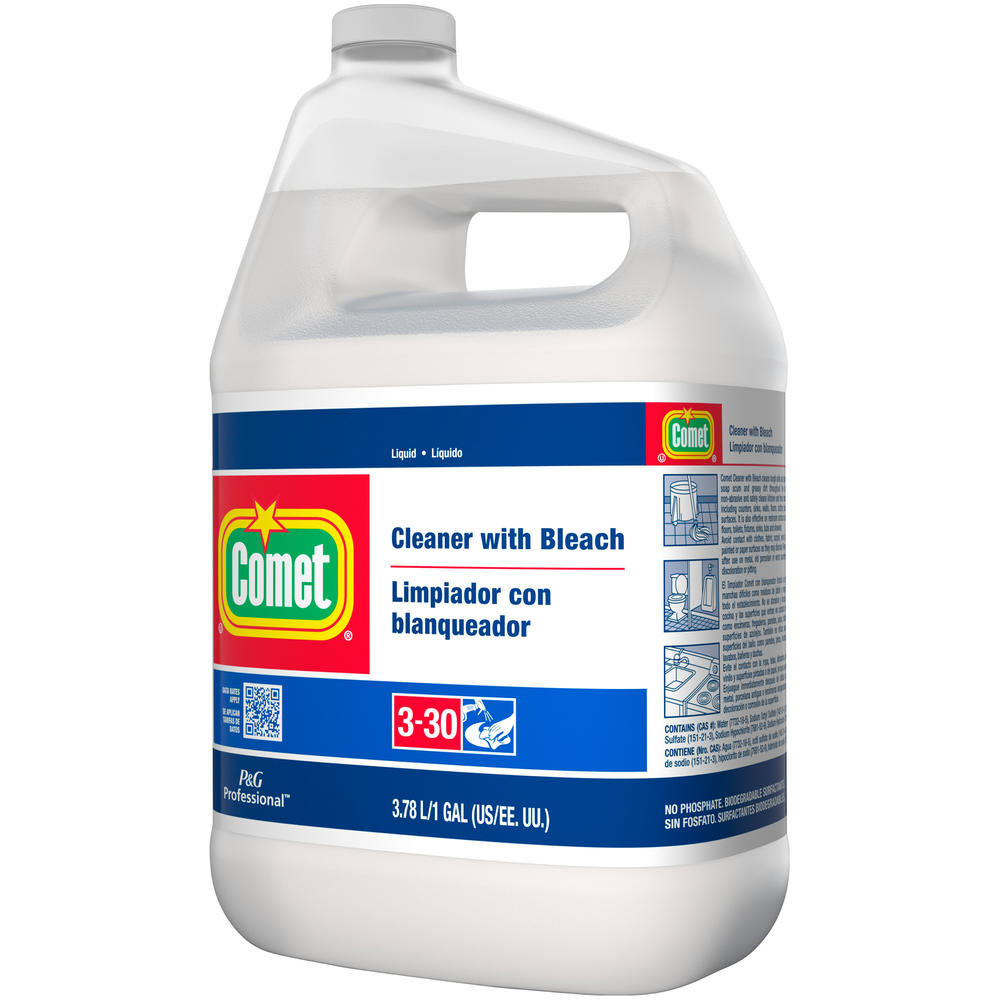 Comet PGC02291 Cleaner with Bleach, Liquid, One Gallon Bottle