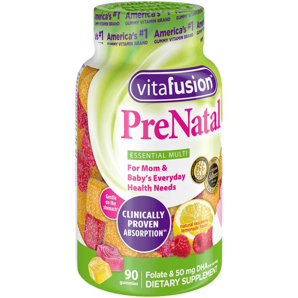 Vitafusion  PreNatal Dietary Supplement Essential Multi Gummies