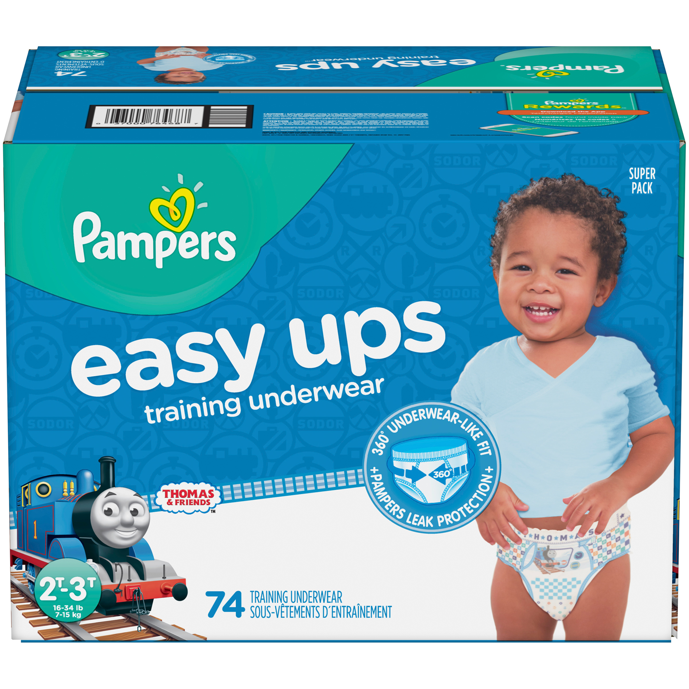 pampers easy ups sizes