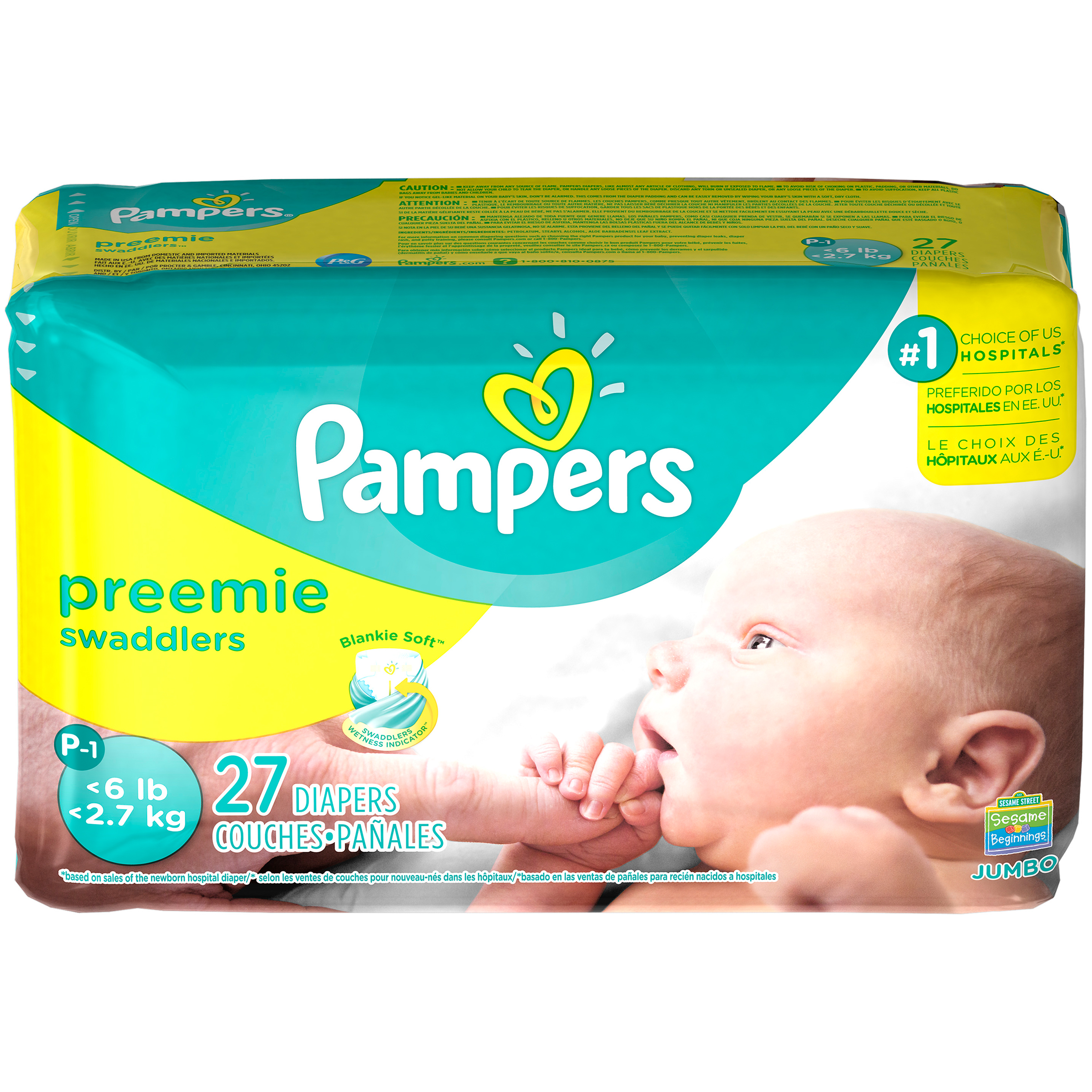 Pampers Swaddlers Diapers (see all sizes)