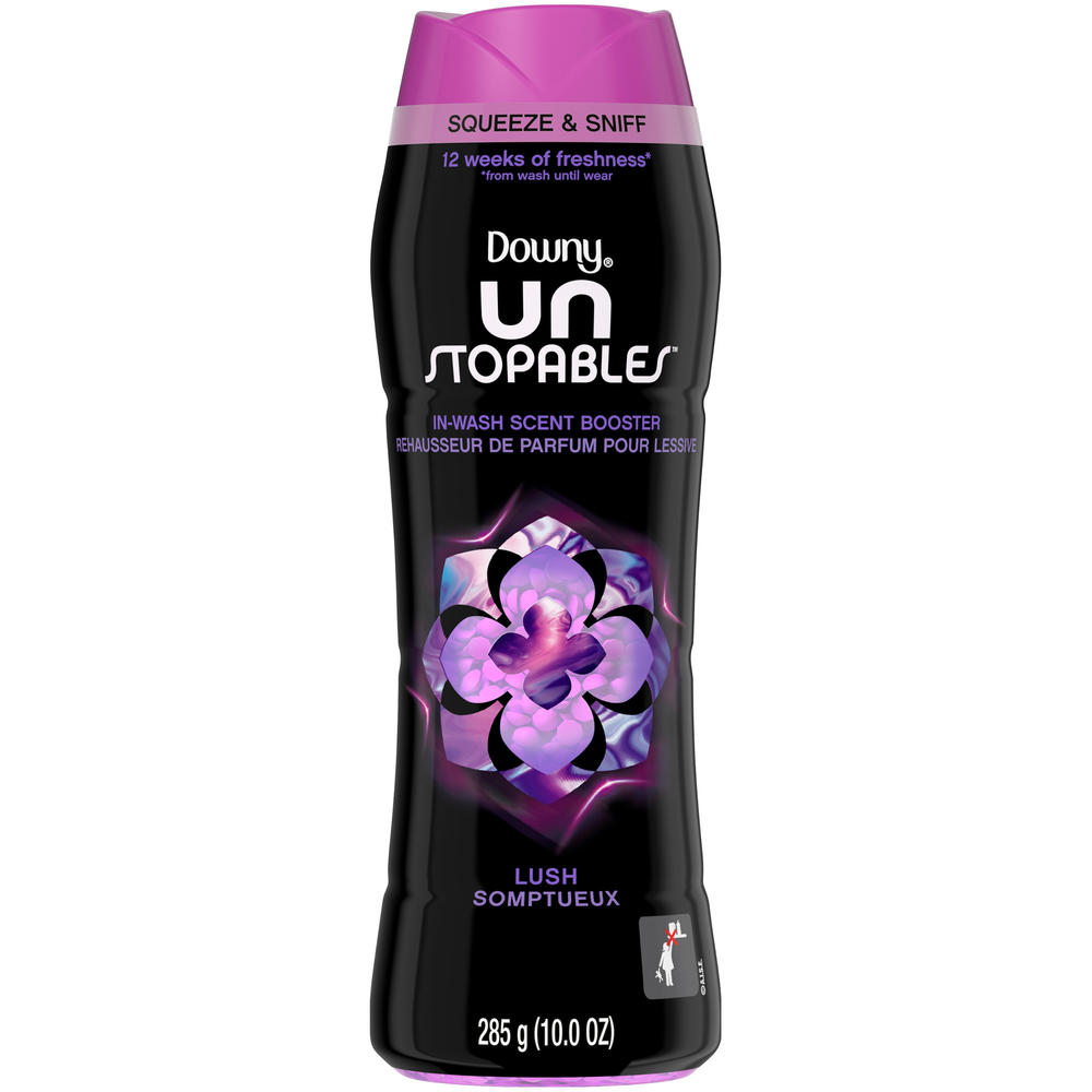 Downy  Unstopables In-Wash Scent Booster Beads, Lush, 10.0 oz