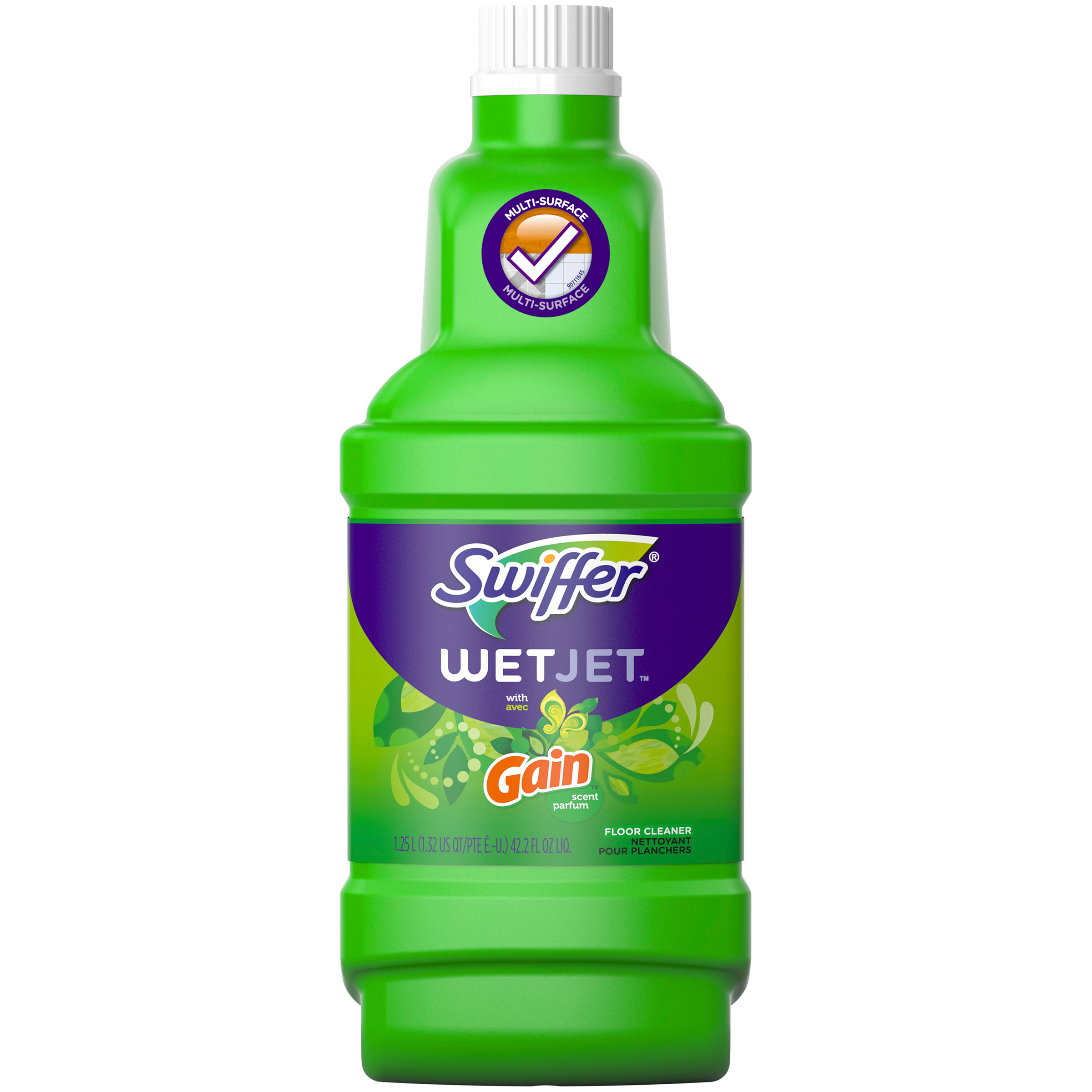 Swiffer Wet Jet Solution with Gain Scent Refill 1.25L