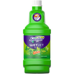 Swiffer Wetjet System Cleaning-Solution Refill, Original Scent, 1.25 L Bottle, 4/carton