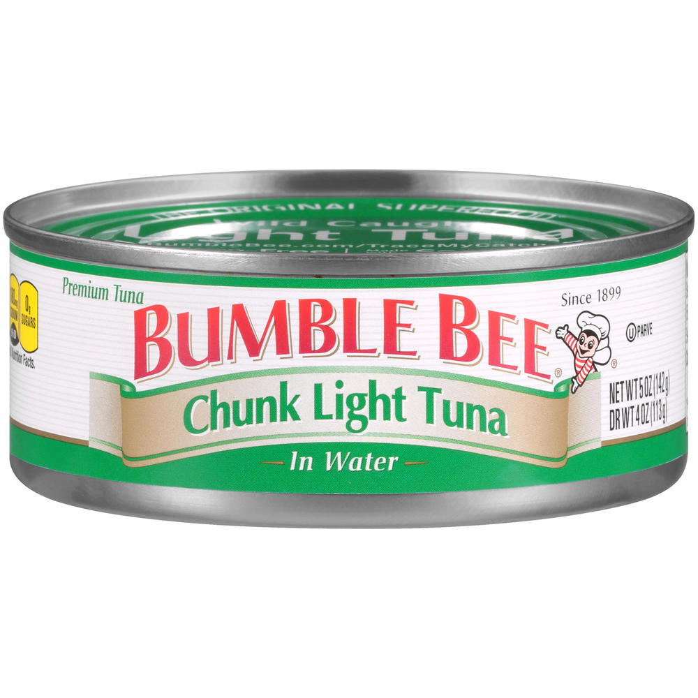 Bumble Bee Tuna, Premium, Chunk Light, 5 oz (142 g)