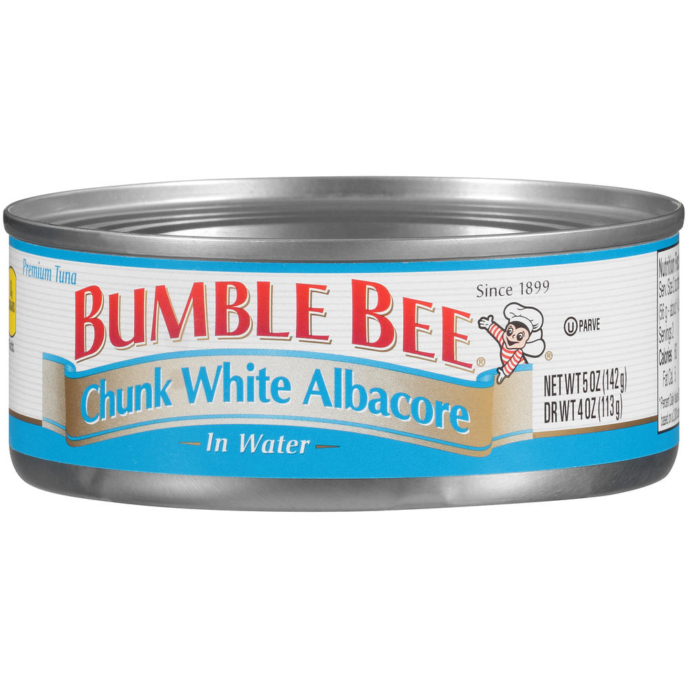 Bumble Bee Tuna, Premium, Chunk White Albacore, 5 oz (142 g)