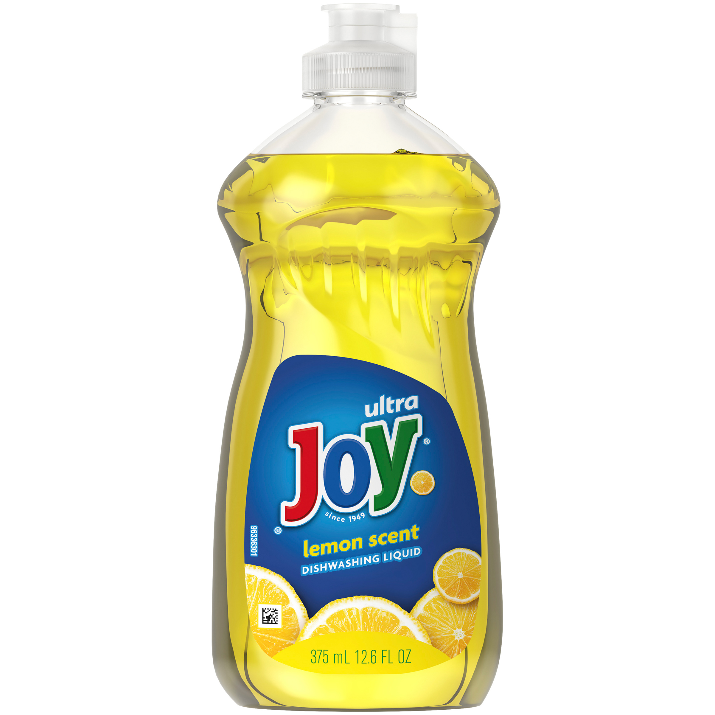 Joy Ultra Concentrated Dishwashing Liquid, Lemon, 12.6 fl oz (375 ml)