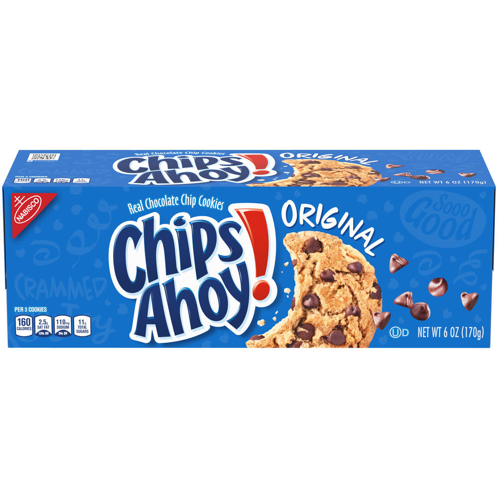 Nabisco Chips Ahoy! Cookies, Real Chocolate Chip, 6 oz (170 g)