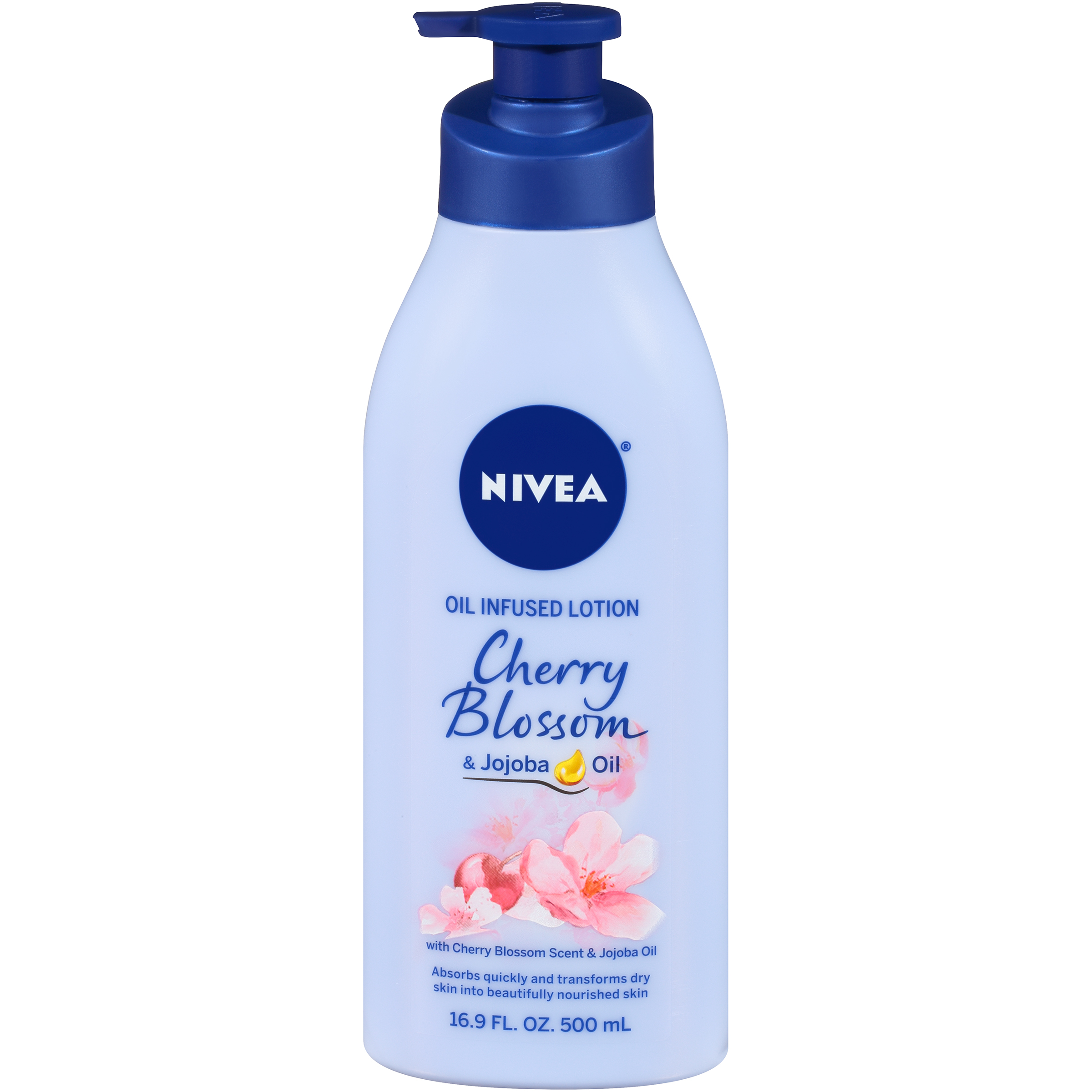 Nivea Cherry Blossom and Jojoba Oil Infused Lotion, 16.9 Fl. Oz. Nivea Cherry Blossom and Jojoba Oil Infused Lotion, 16.9 Fl. Oz.