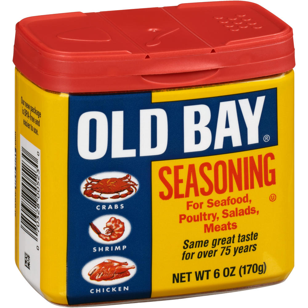 Old Bay Seasoning for Seafood, Poultry, Salads, Meats, 6 oz (170 g)