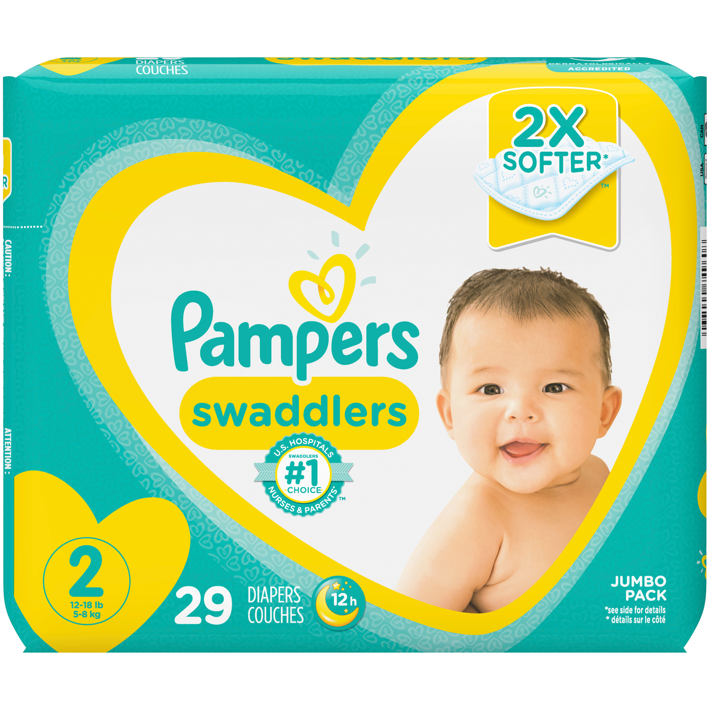 Pampers sales 2 diapers