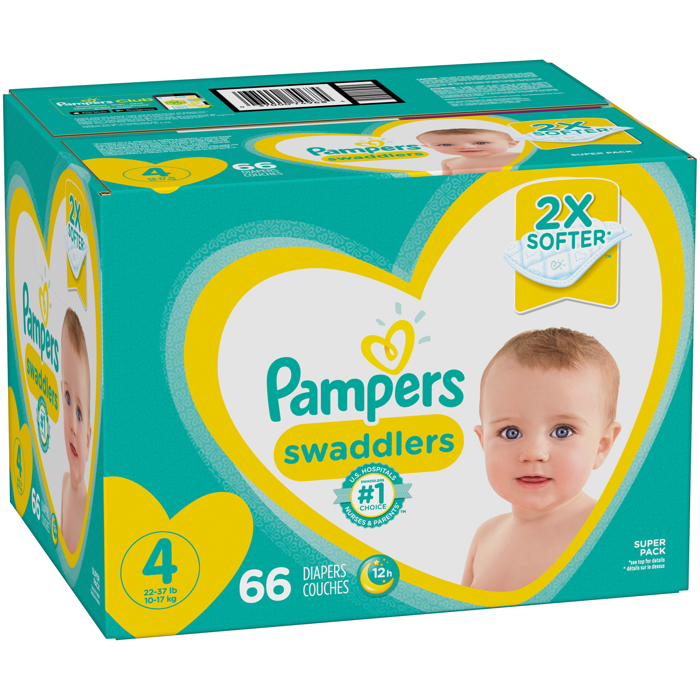 pampers swaddlers newborn 84 count