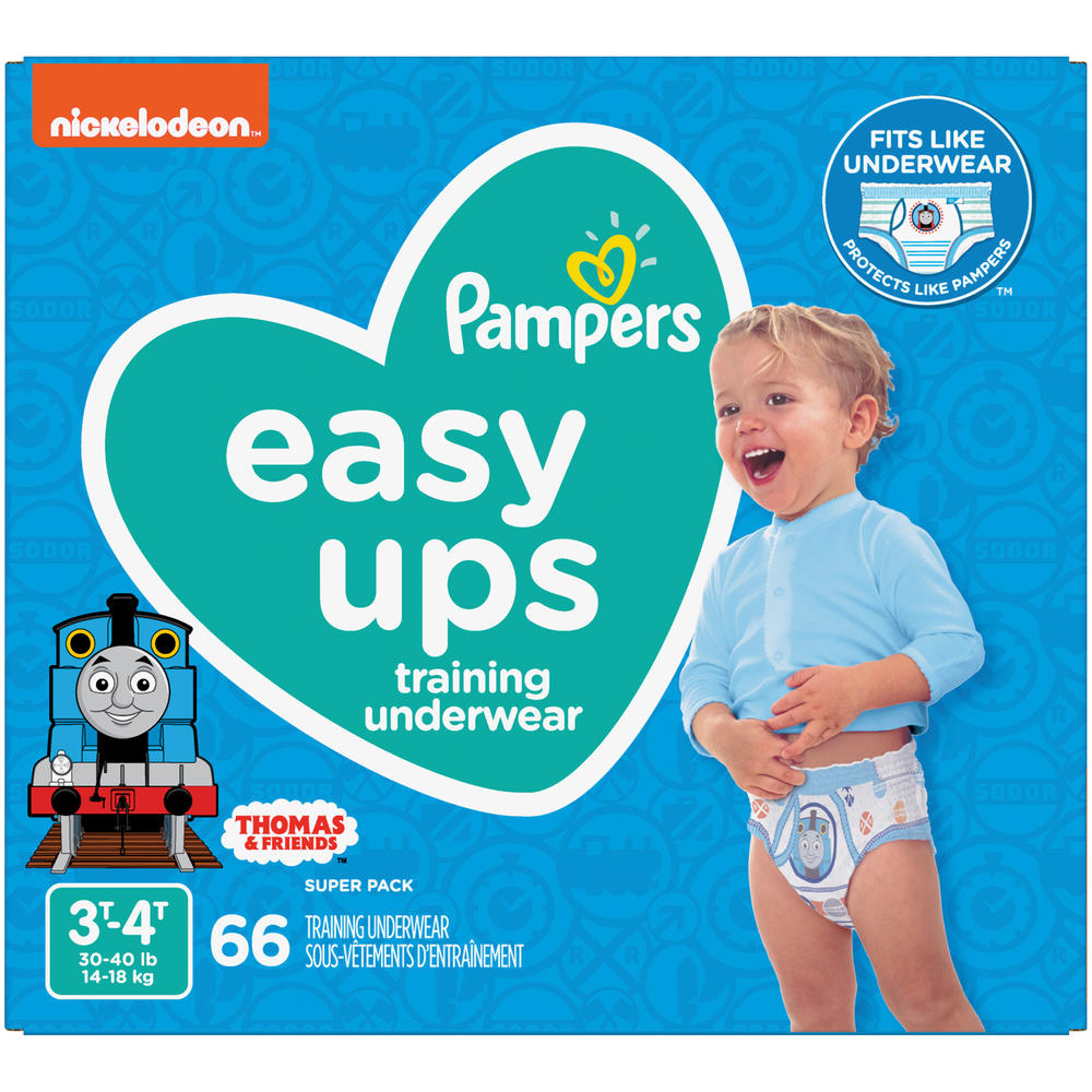 Pampers Easy Ups Thomas & Friends™ Training Underwear Size 3T-4T 66 ct Pack