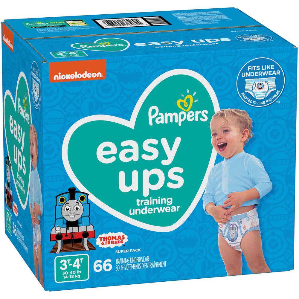 Pampers Easy Ups Thomas & Friends™ Training Underwear Size 3T–4T 66 ct Pack