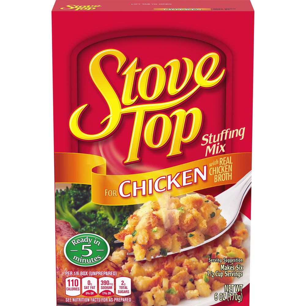 Kraft Stove Top Stuffing Mix, for Chicken, 6 oz (170 g)