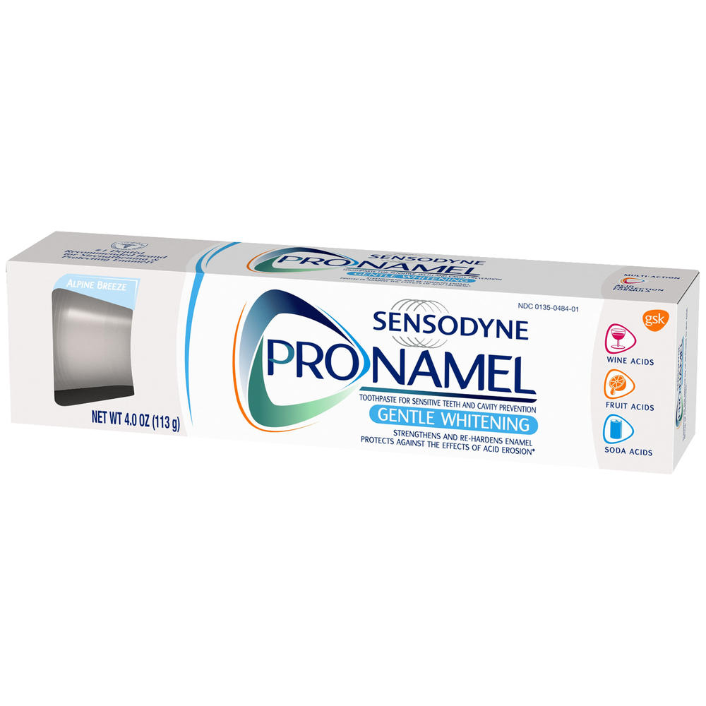 ProNamel Toothpaste, Fluoride, Gentle Whitening, Apple Breeze, 4 oz (113 g)