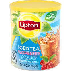 Lipton Iced Tea Mix, Raspberry 26.8 oz