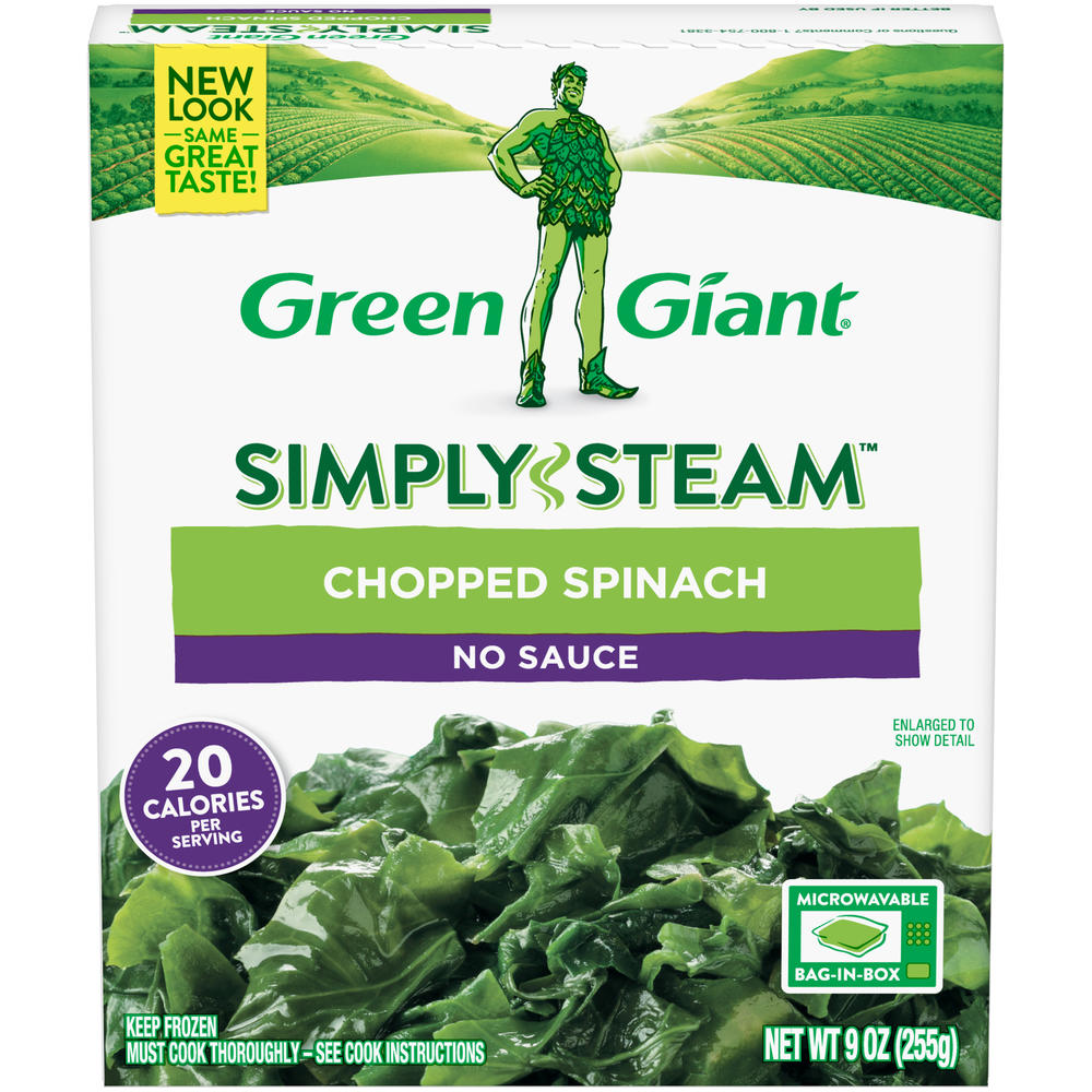Green Giant Spinach, Chopped, 9 oz (255 g)
