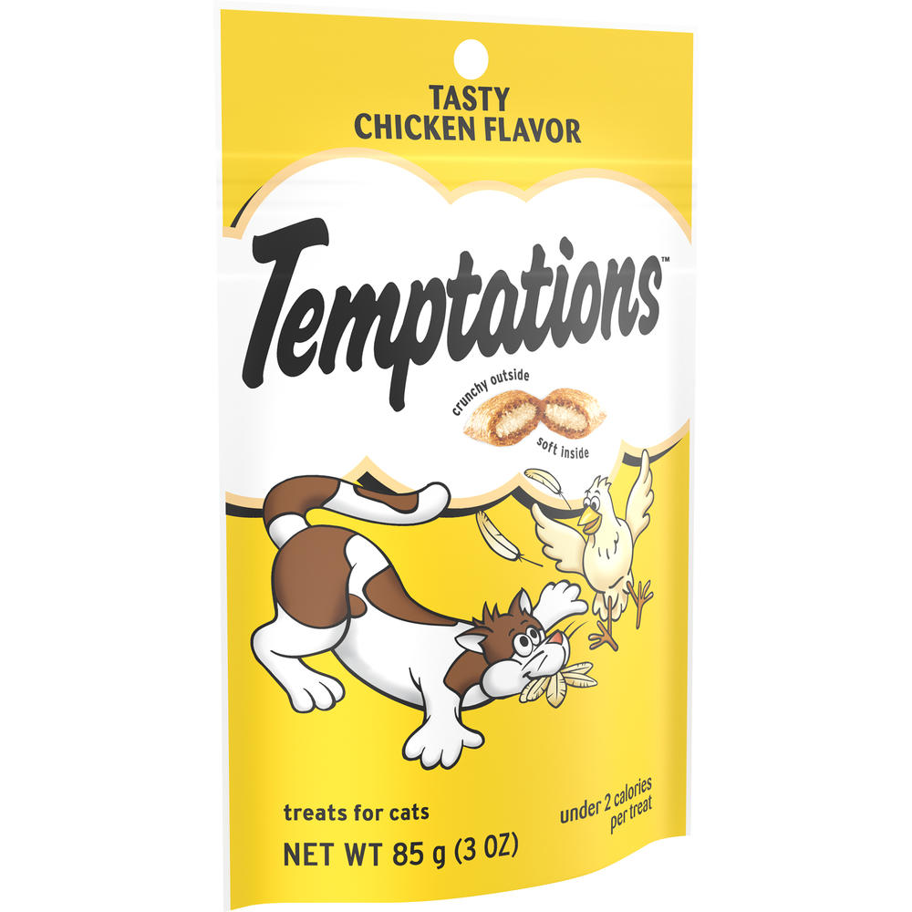 Whiskas Temptations Treats for Cats, Tasty Chicken Flavor, 3 oz (85 g)