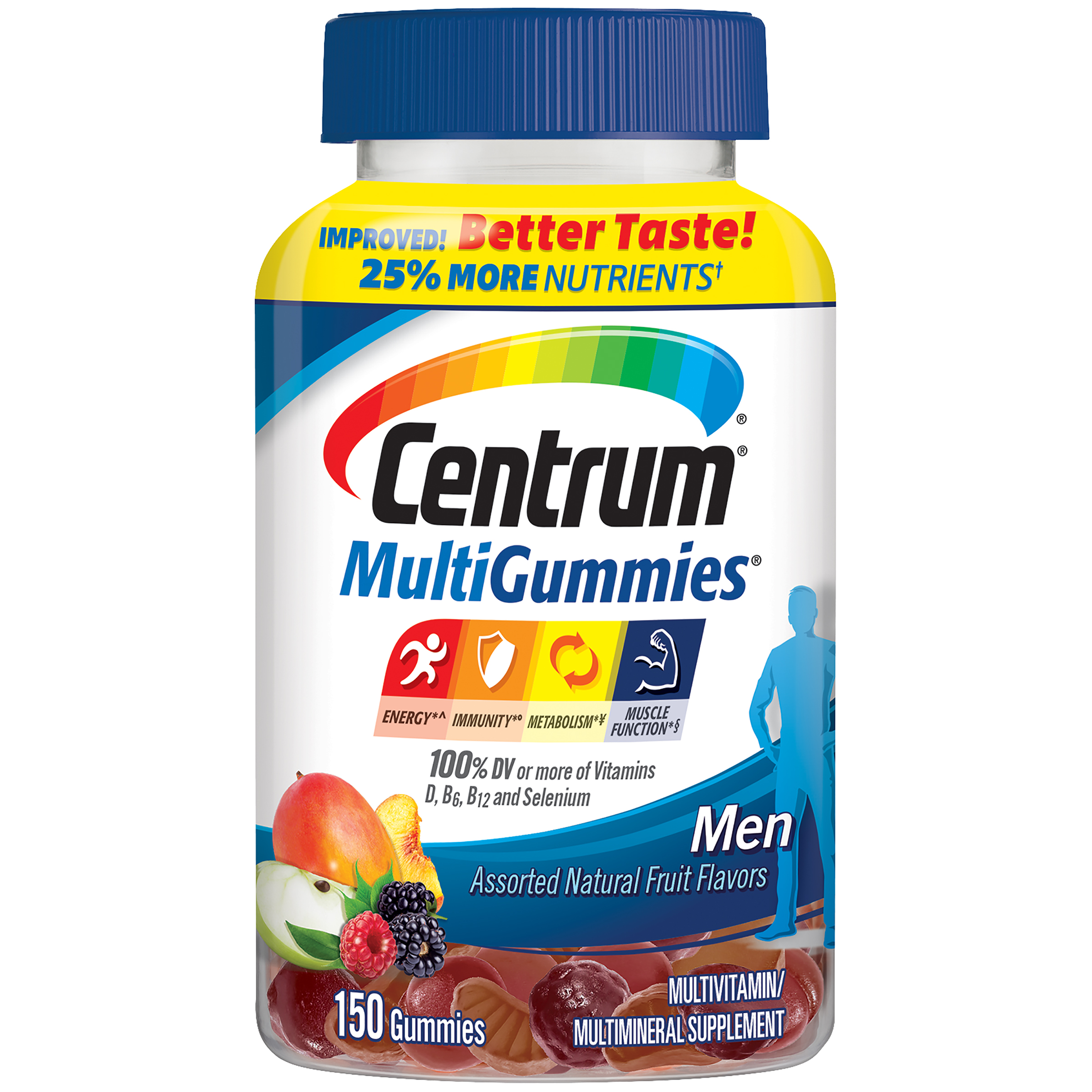 Centrum Men MultiGummies MultivitaminMultimineral Supplement Gummies