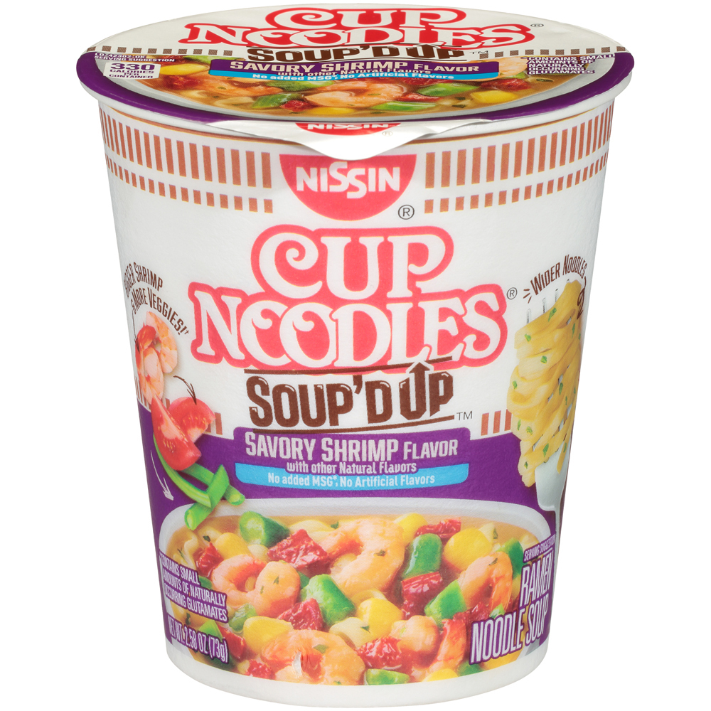 Nissin ® Cup Noodles® Soupd Up™ Savory Shrimp Flavor Ramen Noodle Soup