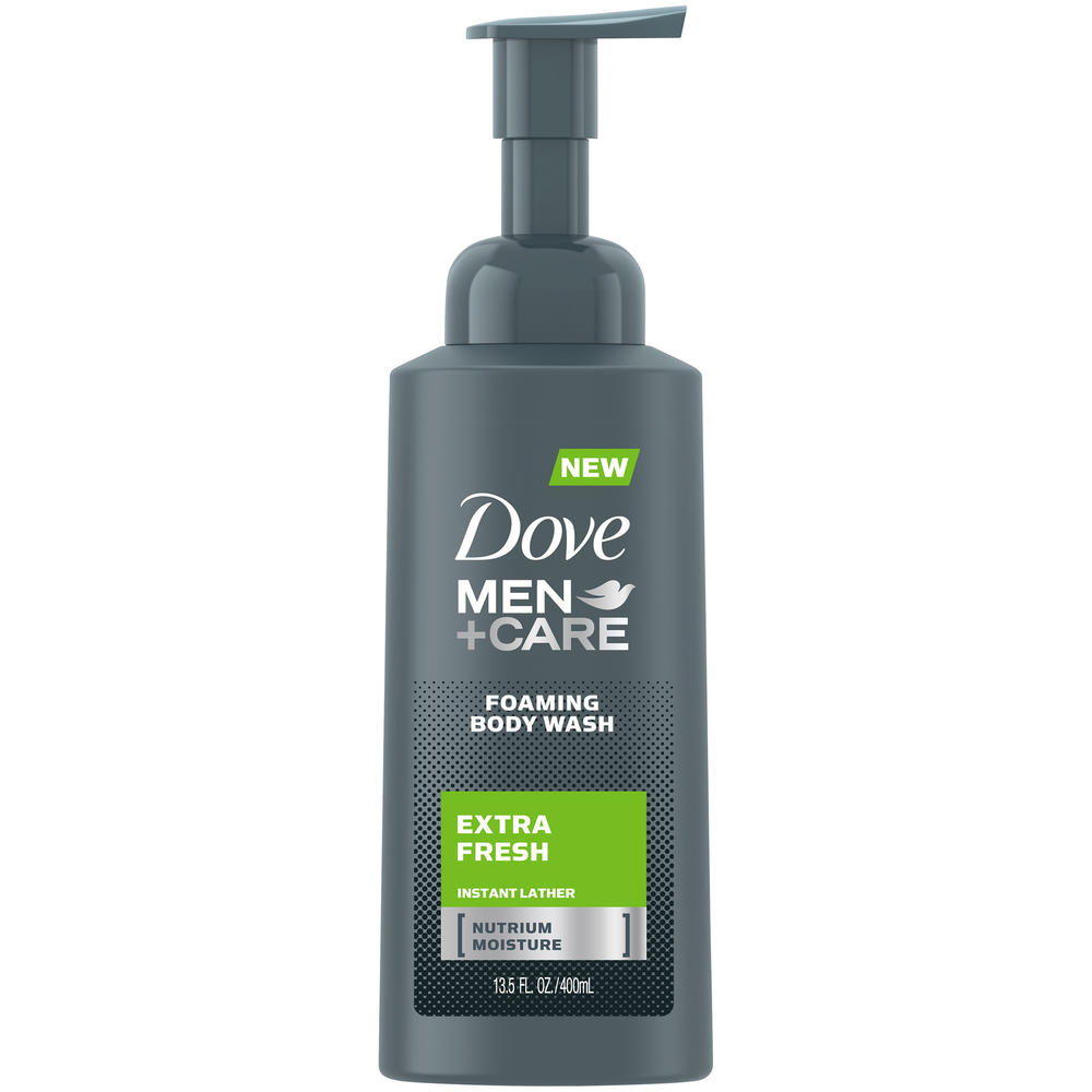 Dove Men Care Extra Fresh Foaming Body Wash 13.5 oz